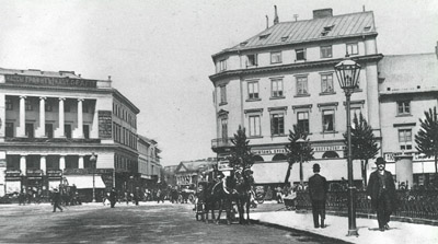 Plac Teatralny, Senatorska rg Bielaskiej