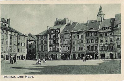 Rynek Starego Miasta, poudnie-wschd